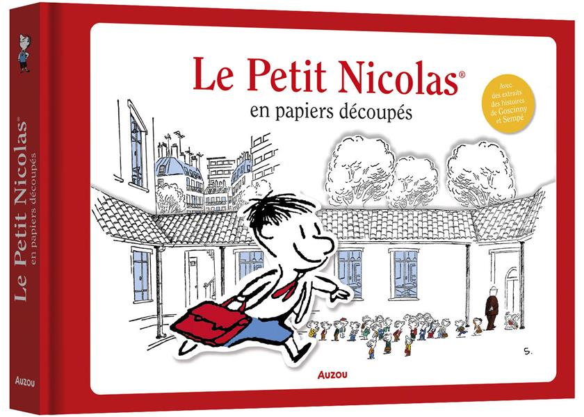 couverture du livre LE PETIT NICOLAS - EN PAPIERS DECOUPES