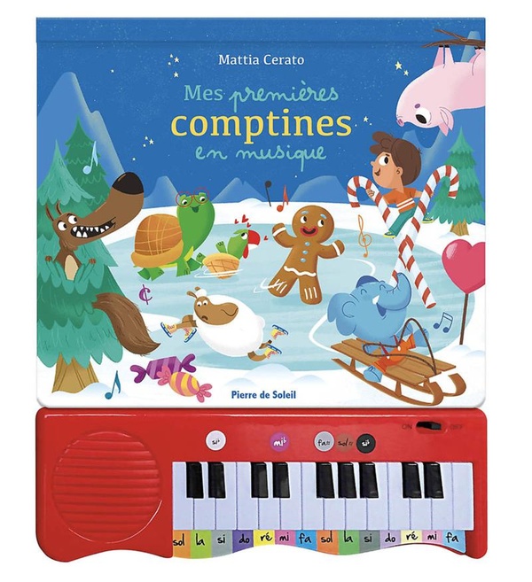MON LIVRE PIANO - MES PREMIERES COMPTINES EN MUSIQUE