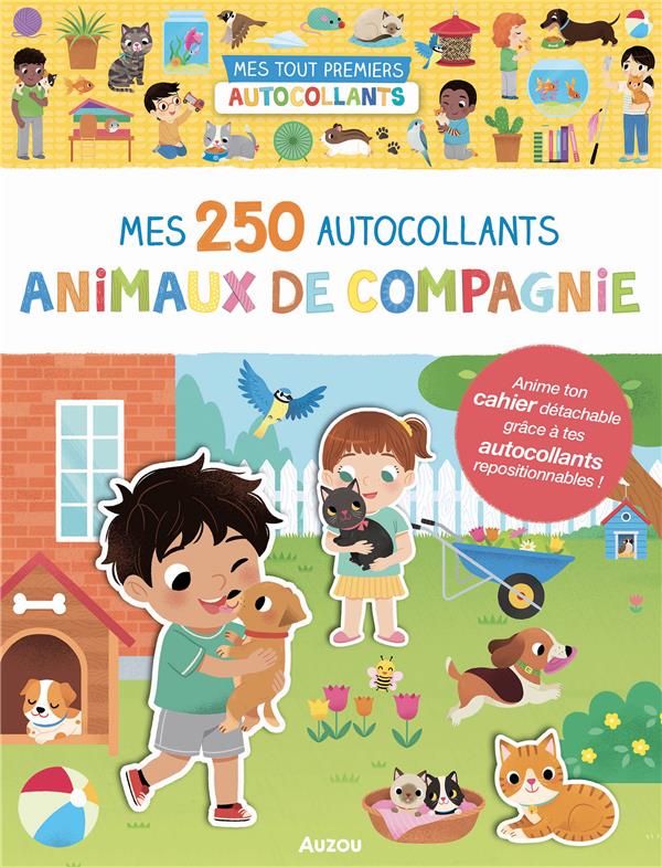 MES 250 AUTOCOLLANTS - ANIMAUX DE COMPAGNIE