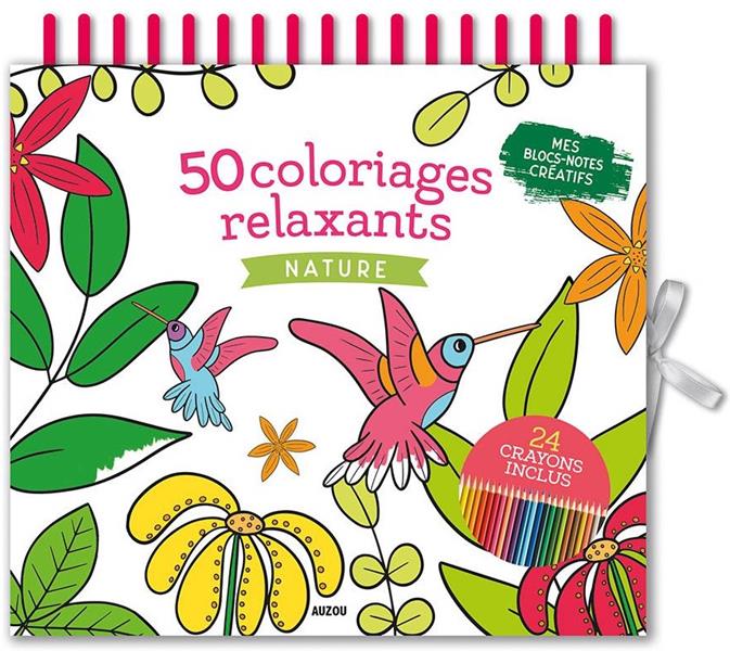 50 COLORIAGES RELAXANTS NATURE