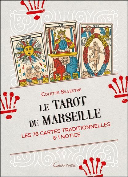 LE TAROT DE MARSEILLE - LES 78 CARTES TRADITIONNELLES & 1 NOTICE - COFFRET