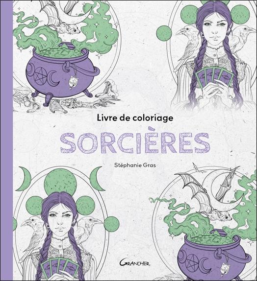 LIVRE DE COLORIAGE SORCIERES
