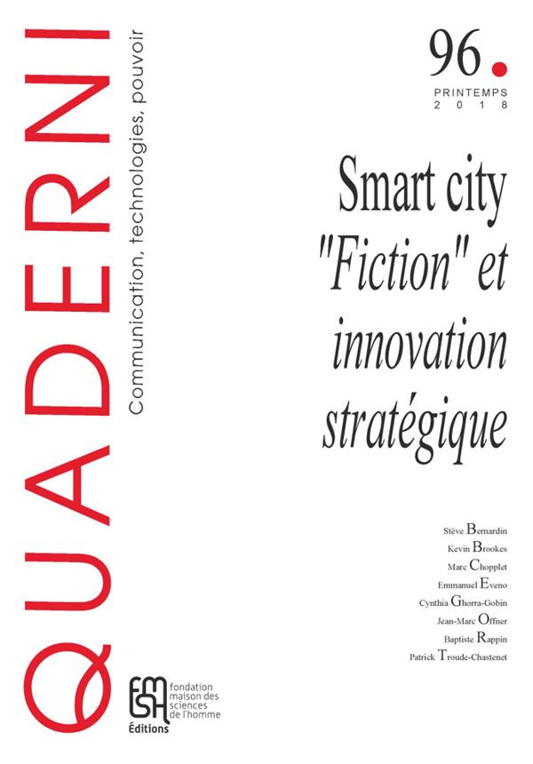 QUADERNI, N  96/PRINTEMPS 2018. SMART CITY : 