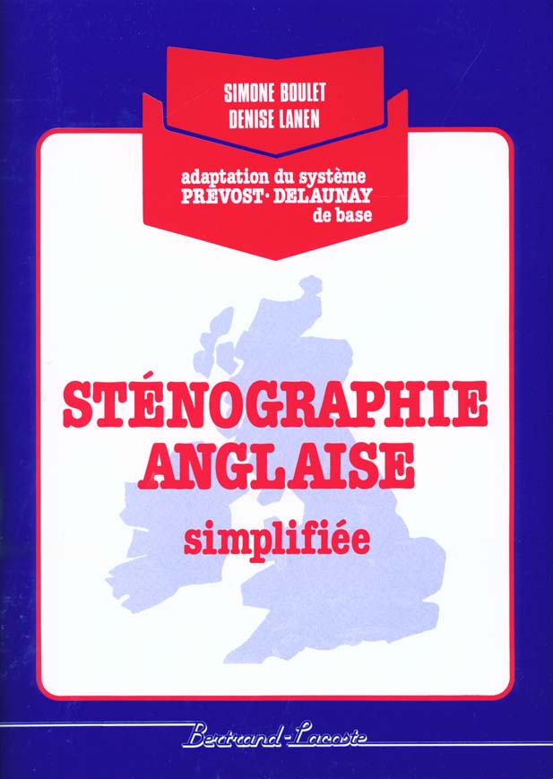 STENOGRAPHIE ANGLAISE SIMPLIFIEE