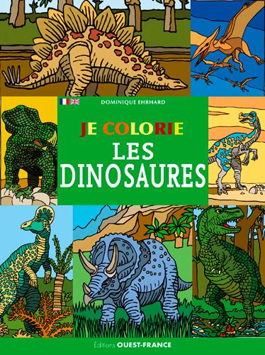 JE COLORIE LES DINOSAURES