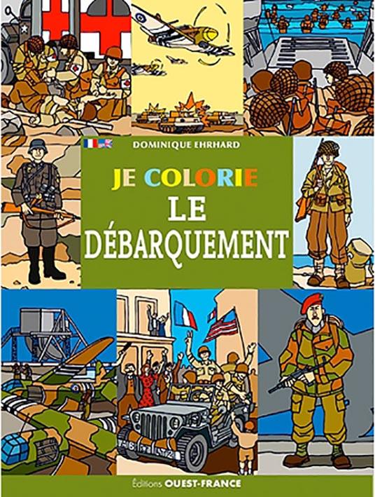 JE COLORIE LE DEBARQUEMENT