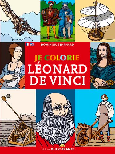 JE COLORIE LEONARD DE VINCI