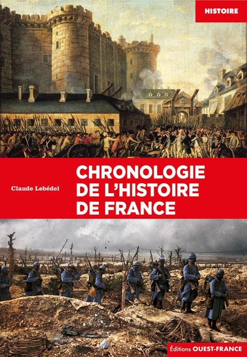 CHRONOLOGIE DE L'HISTOIRE DE FRANCE