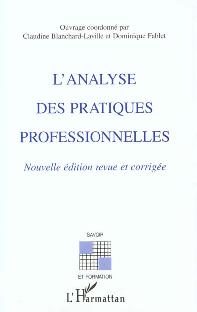 L'ANALYSE DES PRATIQUES PROFESSIONNELLES