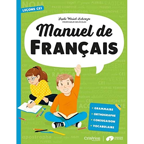 MANUEL DE FRANCAIS - LECONS CE1