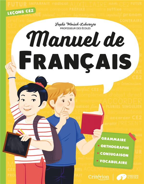 MANUEL DE FRANCAIS - LECONS CE2