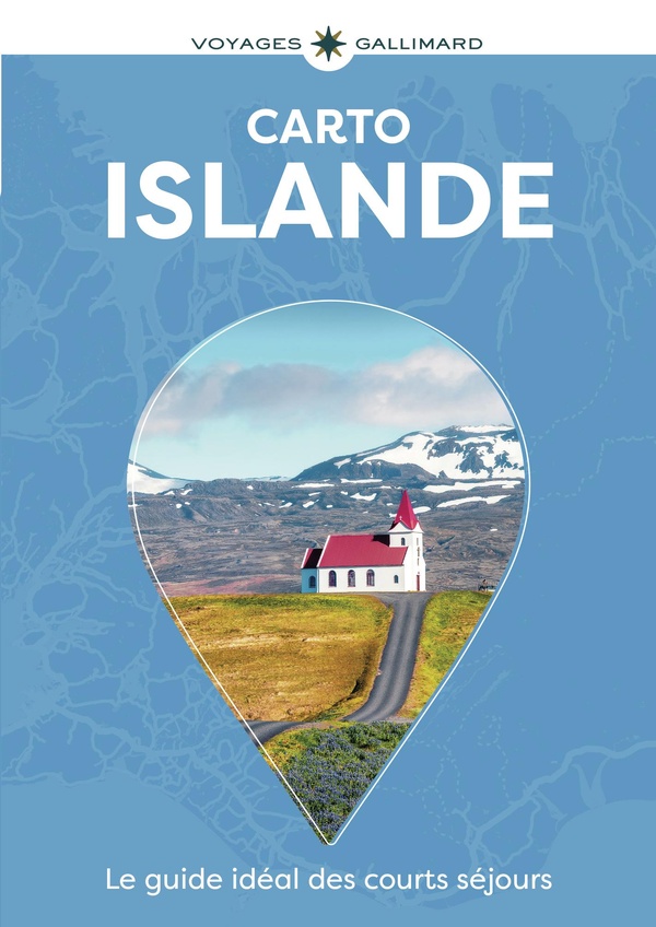 ISLANDE - REYKJAVIK, CERCLE D'OR, COTE SUD, SNAEFELLSNES-GUIDE CARTO