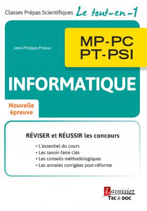 INFORMATIQUE MP - PC - PT - PSI