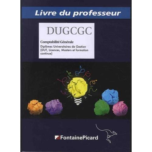 CORRIGE COMPTABILITE GENERALE DUC