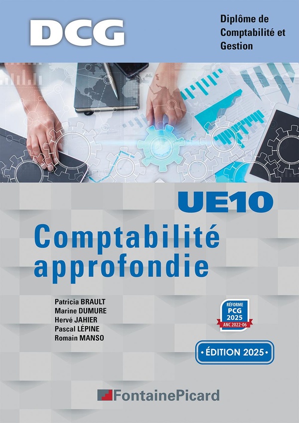 COMPTABILITE APPROFONDIE UE10 - DCG