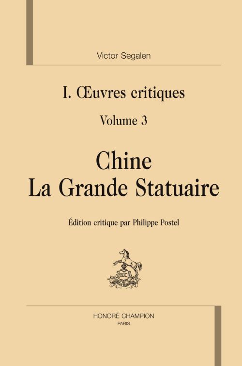 CHINE, LA GRANDE STATUAIRE