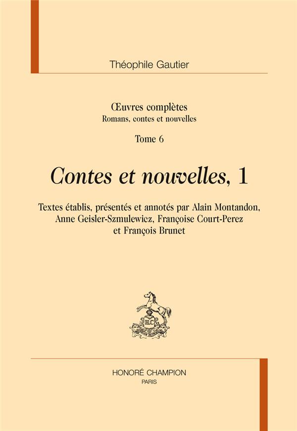 OEUVRES COMPLETES. CONTES ET NOUVELLES, TOME 1