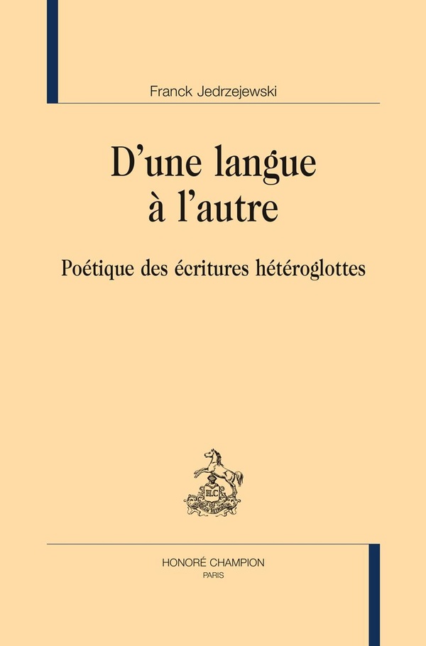 D UNE LANGUE A L AUTRE
