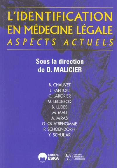 IDENTIF.MEDECINE LEGALE ASPECT ACTUELS