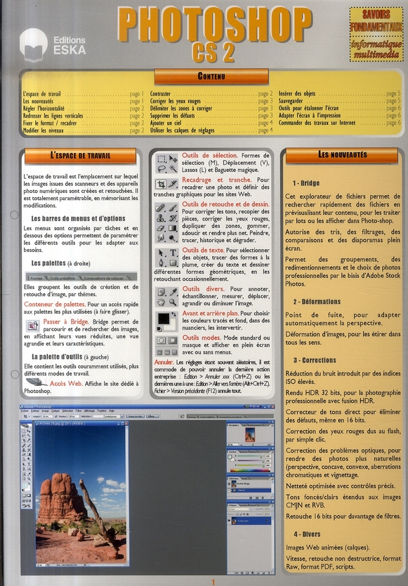 PHOTOSHOP CS2-SAVOIRS FONDAMENTAUX INFORMATIQUE MULTIMEDIA-