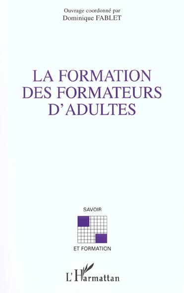 LA FORMATION DES FORMATEURS D'ADULTES
