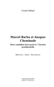 MARCEL BARBU ET JACQUES CHEMINADE