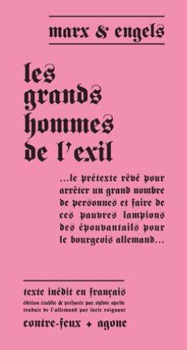 LES GRANDS HOMMES DE L'EXIL - TEXTE INEDIT EN FRANCAIS