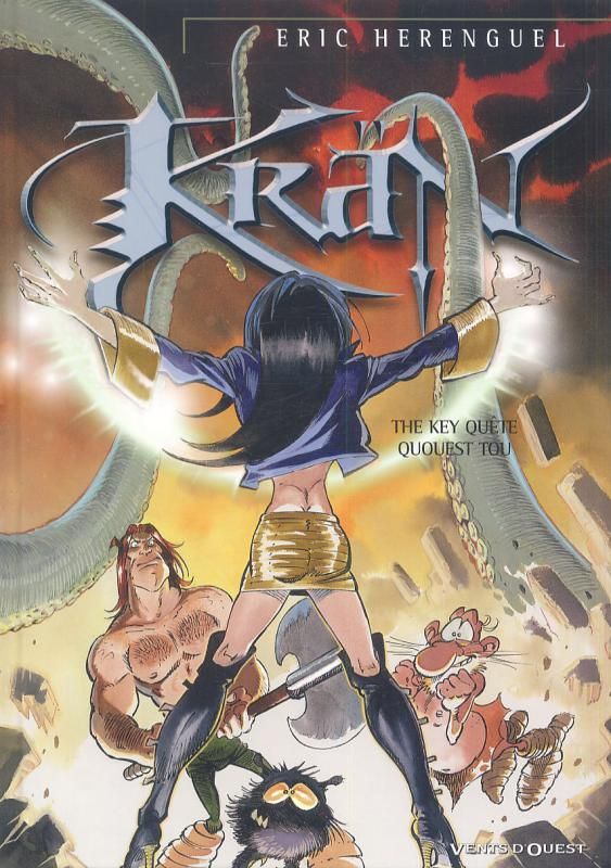 KRAN LE BARBARE - TOME 09 - THE KEY QUETE QUOUEST TOU