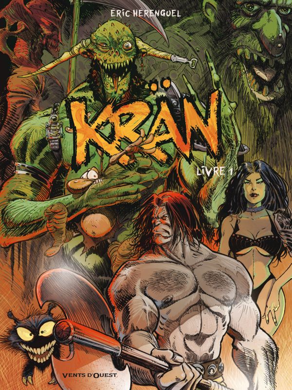 KRAN LE BARBARE - LIVRE 01