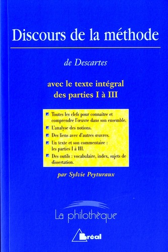 DISCOURS DE LA METHODE (DESCARTES)