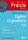 PRECIS ALGEBRE GEOMETRIE PCSI