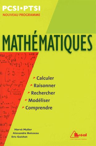 MSFA MATHEMATIQUES PCSI PTSI