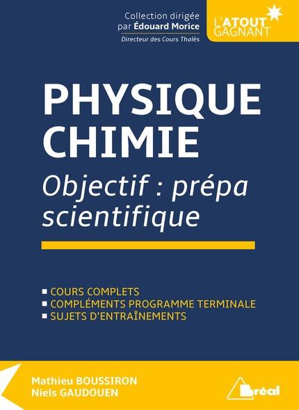 PHYSIQUE CHIMIE - OBJECTIF PREPA SCIENTIFIQUE
