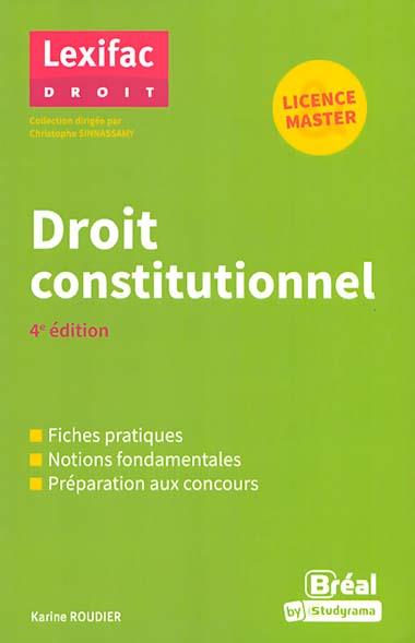 LEXIFAC DROIT - DROIT CONSTITUTIONNEL
