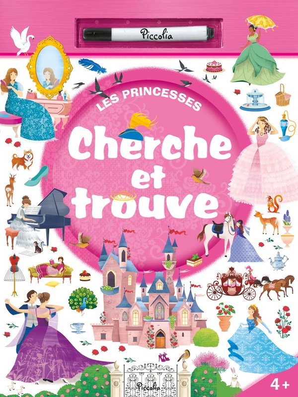 LES PRINCESSES - CHERCHE ET TROUVE