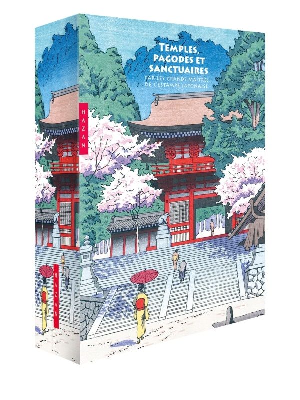 TEMPLES, PAGODES ET SANCTUAIRES PAR LES GRANDS MAITRES DE L'ESTAMPE JAPONAISE (COFFRET)