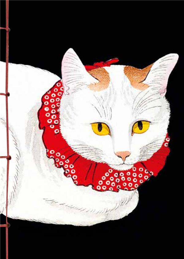CARNET HAZAN LES CHATS DANS L'ESTAMPE JAPONAISE 12 X 17 CM (PAPETERIE)