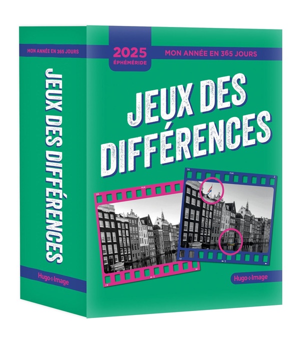 MON ANNEE EN 365 JOURS - 2026 - JEUX DES DIFFERENCES