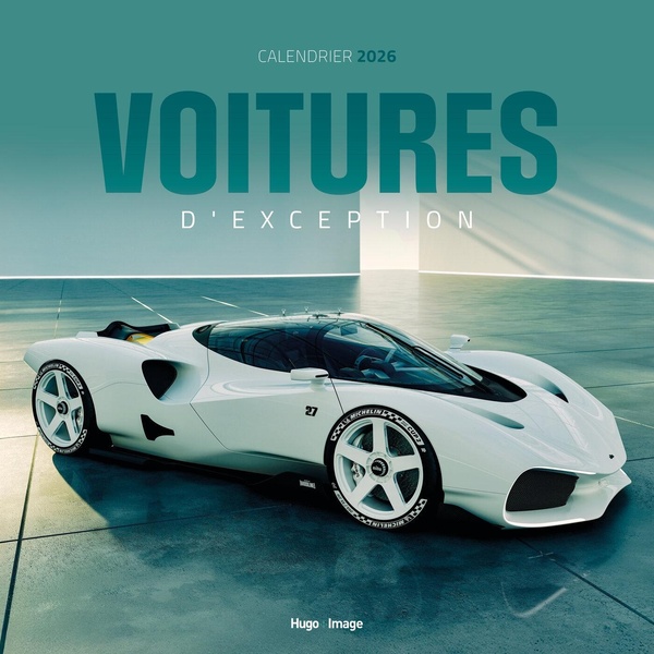 CALENDRIER MURAL VOITURES D'EXCEPTION 2026