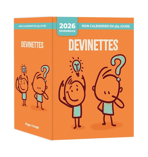 MON CALENDRIER 2026 - DEVINETTES