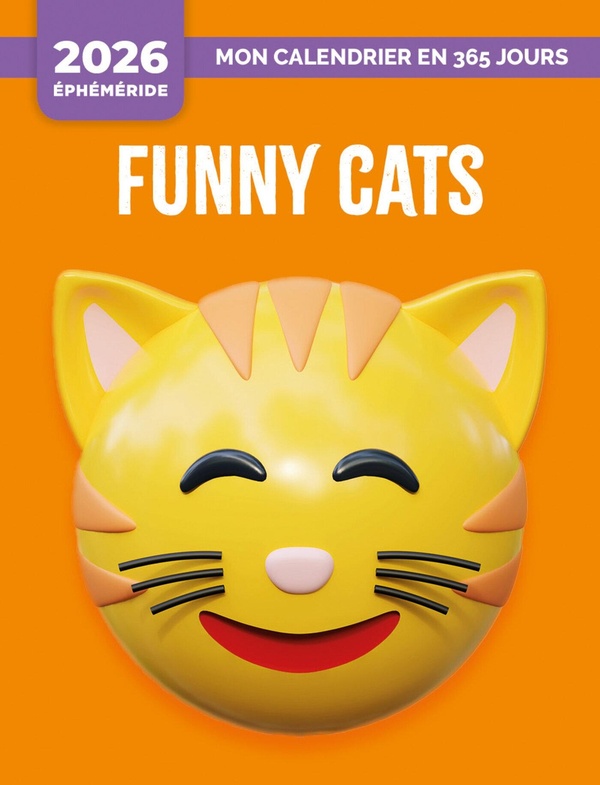 MON CALENDRIER 2026 - FUNNY CATS