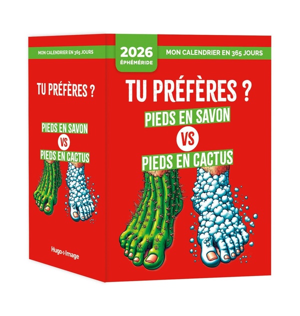 MON CALENDRIER 2026 - TU PREFERES ?