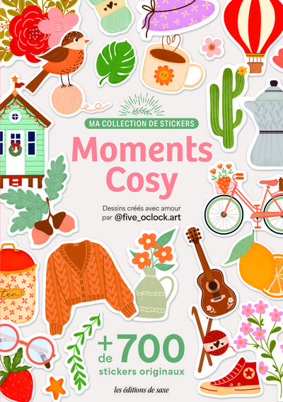 MA COLLECTION DE STICKERS : MON CARNET DE STICKERS 5 O'CLOCK