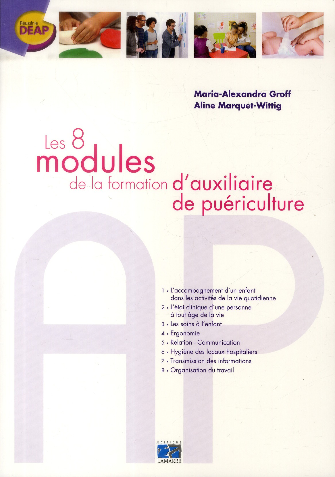 LES 8 MODULES DE LA FORMATION D'AUXILIAIRE DE PUERICULTURE