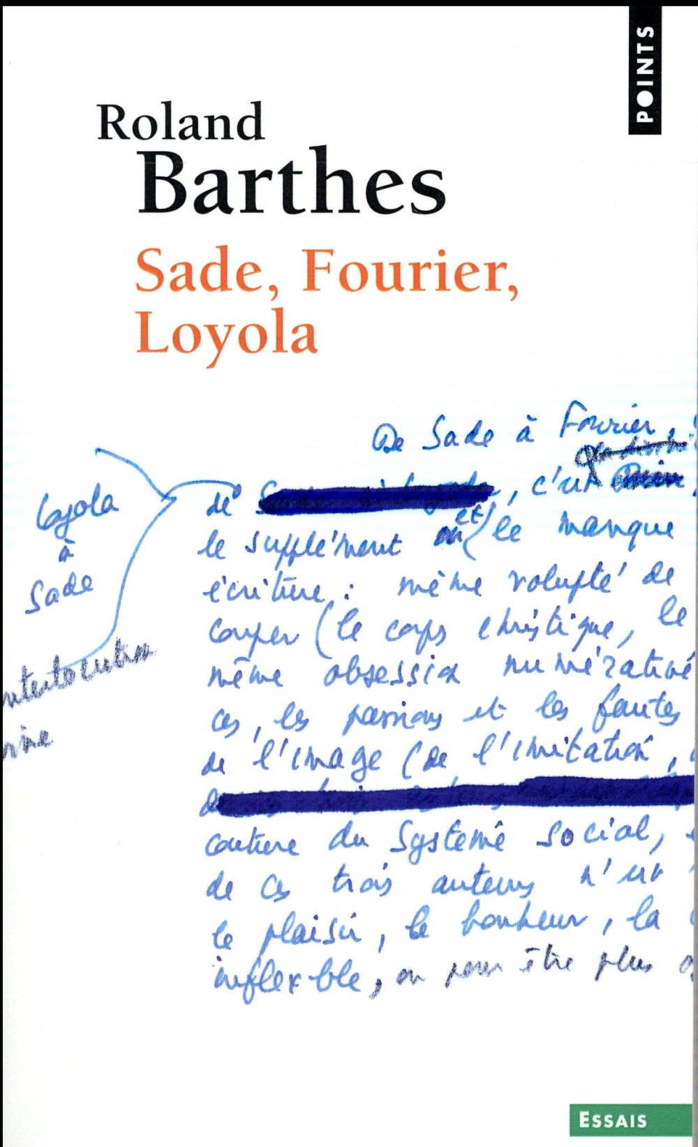 SADE, FOURIER, LOYOLA