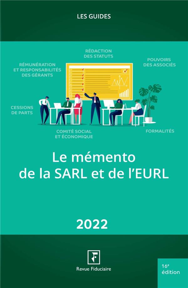 LE MEMENTO DE LA SARL ET DE L'EURL 2022
