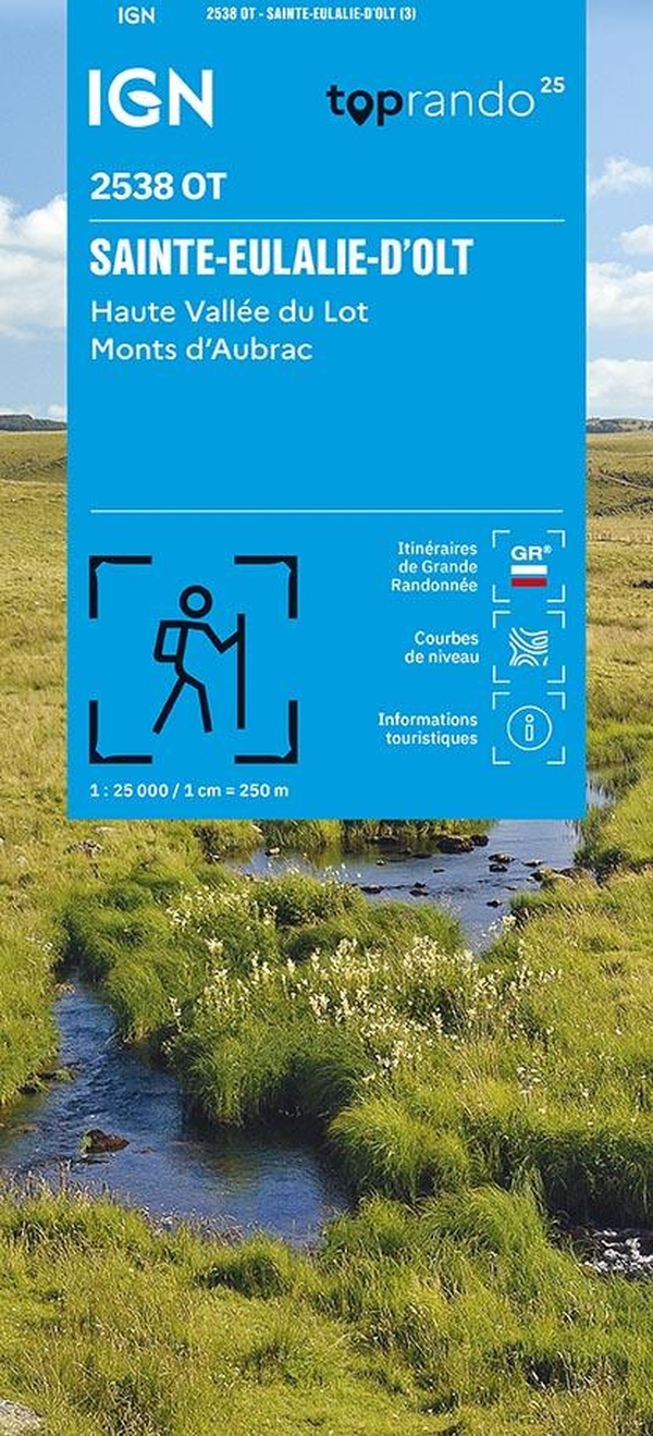 2538OT STE EULALIE D'OLT, HTE VALLEE DU LOT, MONTS D'AUBRAC
