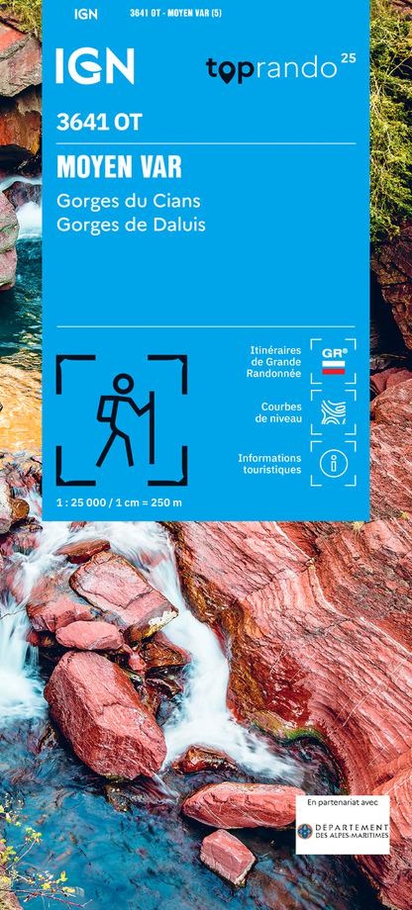 3641OT MOYEN-VAR GORGES DU CIANS - GORGES DU DALUIS