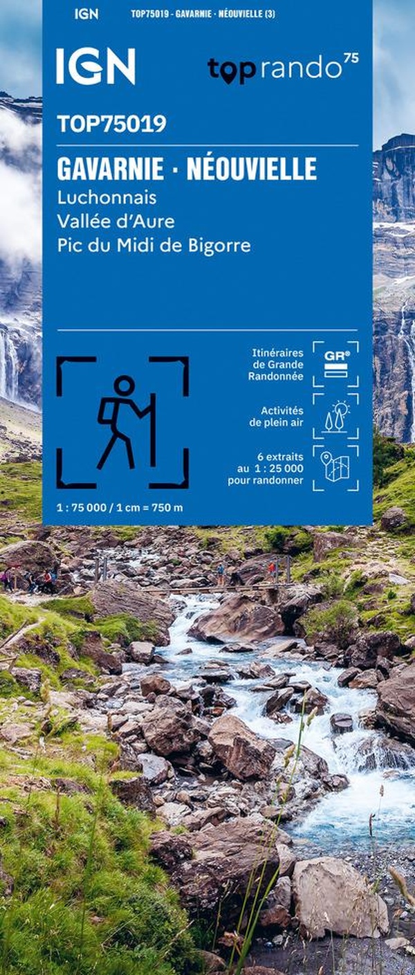 TOP75019 GAVARNIE - NEOUVIELLE LUCHONNAIS VALLEE D AURE PIC DU M