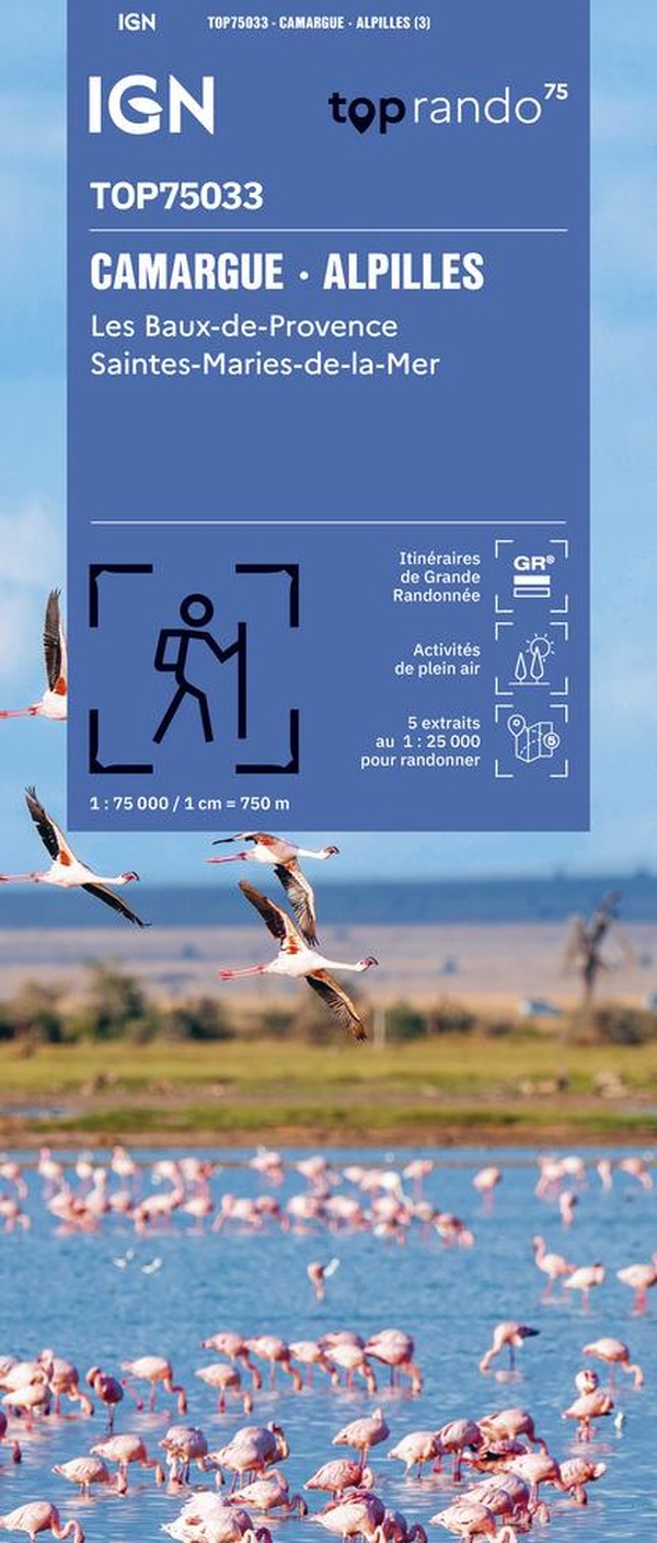 TOP75033 CAMARGUE - ALPILLES LES BAUX DE PROVENCE-SAINTES MARIE